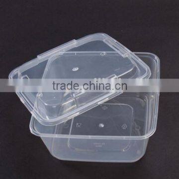 Plastic many size custom bento box japanese, food storage box with lid