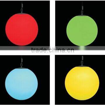 Christmas lighting dmx led color change led lift ball