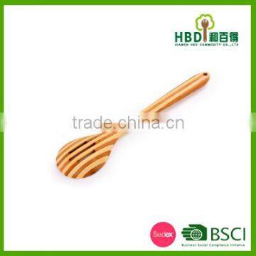 Bamboo Stripe Kitchen Utensils,spoon Wholesale