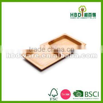High Quality Hot Selling Small Bamboo Dish,wood Dish Wholesale