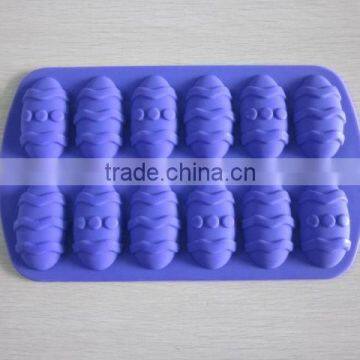 silicone Easter egg chocolate mould