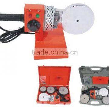 Plastic pipe welding machine set