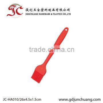 Red color food grade silicone pastry brush