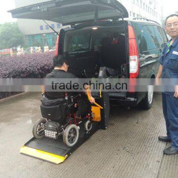 WL-D-880U Hydraulic Wheelchair Lift With CE Certificate Load 250KG for Van and Minivan