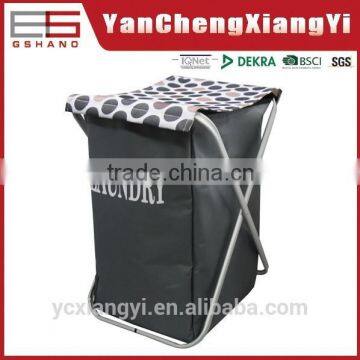 Foldbale Eco-Friendly 600D polyester fabric independent flexible Laundry baskets