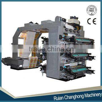 6 Color Carry Bag Flexographic Printing Machine