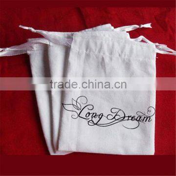 china practical small cotton drawstring bags, cotton drawstring bag manufacturer, cotton muslin bag with custom design