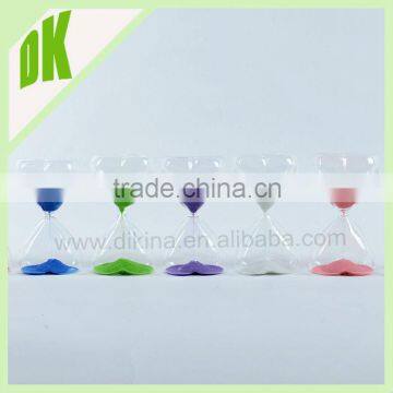 Mixed Sand Timer Hour Glass // Color: White, Purple, Red, Blue, Black, Green etc colors wholesale custom Giant Sand Timers Set