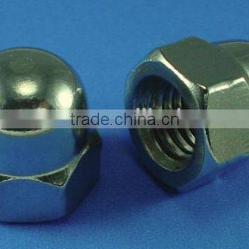 DIN1587 hex Dome nut with zinc plated