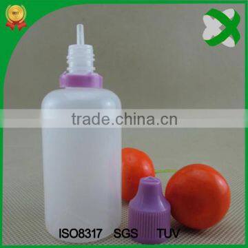 hot selling 50ml empty plastic bottles for e liquid juice