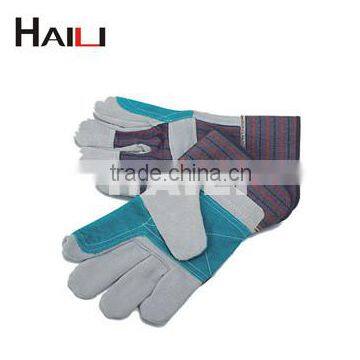 Safety Gloves,Cow Split Leather Work Glove,Leather Welding Gloves HL4016