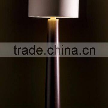 Metal Body Bronze Finish Floor Lamp