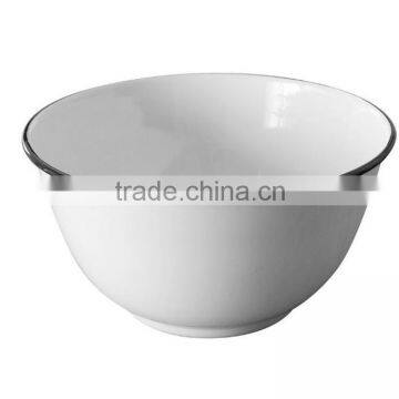 2016 Popular Enamelware Large Salad/Serving Bowl Vintage Enamel Basin, Enamel Dish, Enamel Bowl