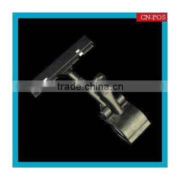 Display Plastic Pop Clips White and Black for Price Label