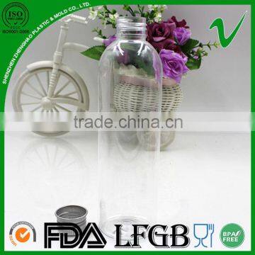 500ml Custom Made Empty Plastic Round Milk Bottle With Food Grade photo-4