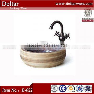 stone wash basin style ceramic basin,Africa style wash basin