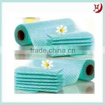Oil absorbent car wash Cross lapping Single Pack Wet Wipes Cleaning Wipes Nonwoven Fabric
