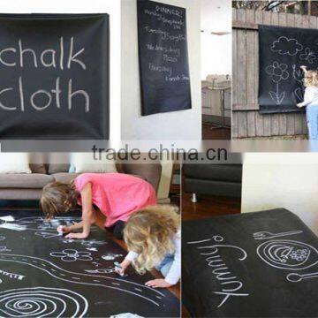 2016 new arrival eco-friendly chalkboard fabric wholesale sew fabric