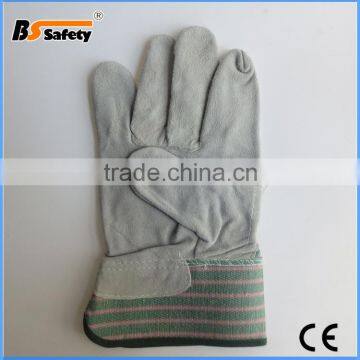 BSSAFETY Cheap Heavy Duty Leather Working Glove photo-5