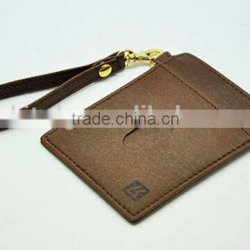 school student id card holder with clasp