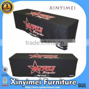 Display custom printed fitted table cover