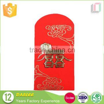 Wholesale Custom Printing Chinese Lucky Gold Wedding Envelops photo-2