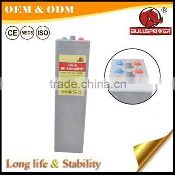100% Factory Solar Power Storage Substation Opzs Opzv Gel Solar Battery photo-2