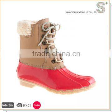 Hot Selling Good Quality duck rain boots for ladies