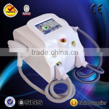 Newest and hot sale ipl rf nd yag laser hair removal machine