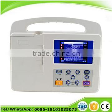 Digital 1-channel 12 lead Electrocardiograph portable ecg machine EKG-901