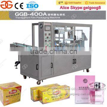 Fully Automatic Condom Box Cellophane Wrapping Machine Cellophane Packaging For Cigarette