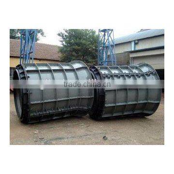 reinforced steel molds for concrete pipes