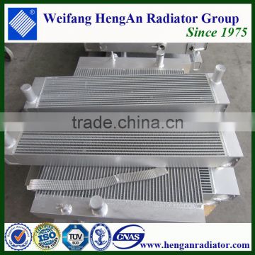 plate fin & bar plate charge air cooler intercooler radiator