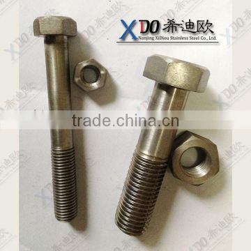 Super Alloy A286/GH2132 /1.4980 stainless steel hex bolt & nut made in china