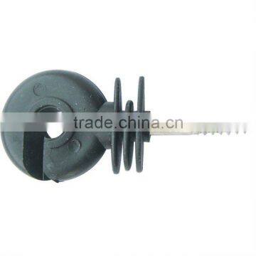 Black Ring-shaped Electric Fence Insulators