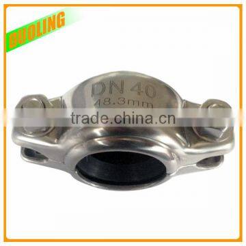 SS2205 SS2507 1" DN25 33.4mm din 6334 hex coupling nuts for pipe joint use punching molding