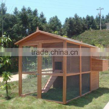 Large Wooden Chicken Coop With Large Space