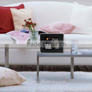 433 MHz Wireless Station With Hygro-thermometer/ Wireless Weather Station Clock With 3 Remote Sensors for Home photo-4