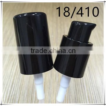 high quality plastic Thick liquid pump sprayer/cosmetic cream pump 18/410