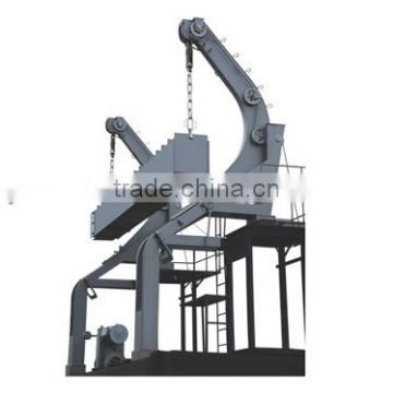 Slide type and gravity davit