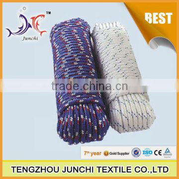 Junchi 100% polyester tenacity high polyester mooring rope