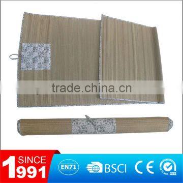 Straw beach mats wholesale/ Rolling straw beach mat/ Beach straw mat