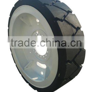 China Supplier Solid Tires With Wheels Rims for Heavy Duty Equipment 1510x470 photo-4