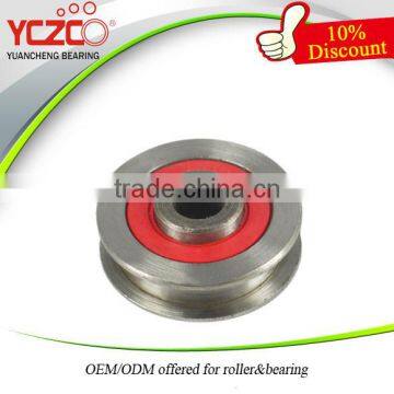 YCZCO High Speed and Low Noise 608zz square groove ball bearing