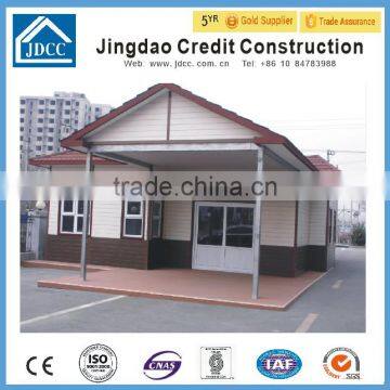 steel frame with sandwich panels apartment house