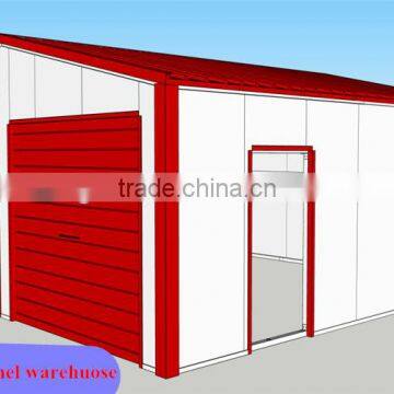 Insulated sandwich panel house