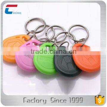 ABS 125khz Rfid Keytag 13.56mhz Rfid Keyfob Tag for Hotel Door Access Control Systems photo-2