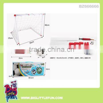 Mini portable football goal toy set