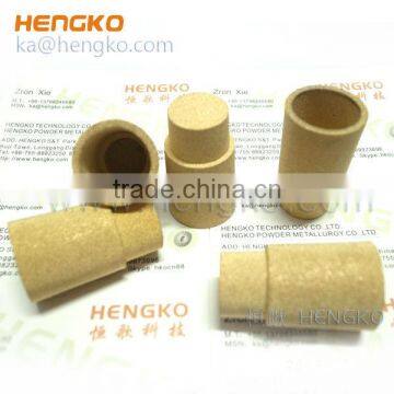 Powder Microns bronze filter elements flame arrester