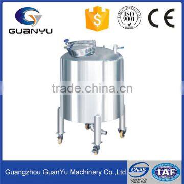 2016 Hot Sale Stainless Steel Olive Oil Storage Tank 1000L